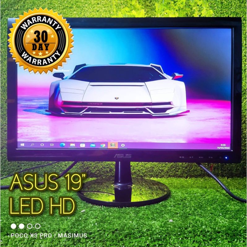 Jual LED Monitor Komputer ASUS 19inch wide VS197 Shopee Indonesia