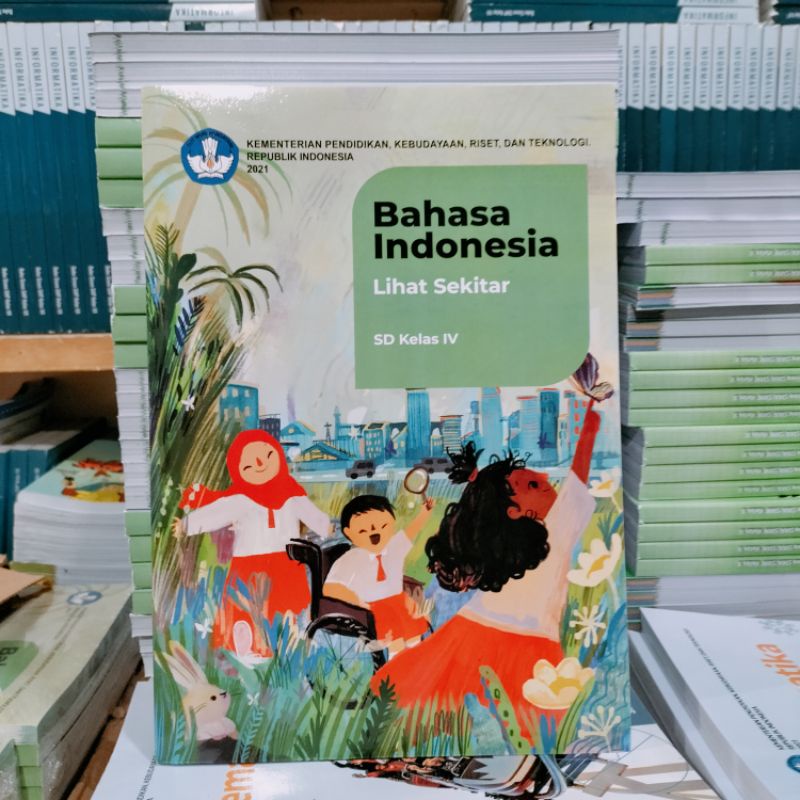 Jual Buku Paket Bahasa Indonesia Kelas 4 SD Kurikulum Merdeka 2021