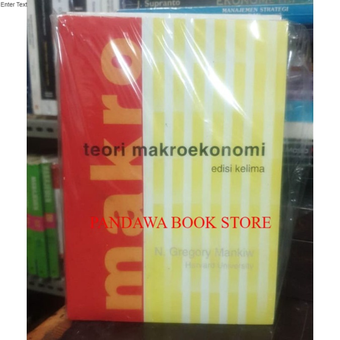 Jual Teori Makroekonomi Edisi 5 Kelima By N. Gregory Mankiw | Shopee ...