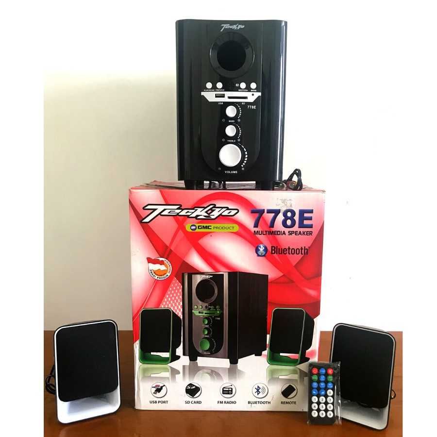 Jual Speaker Aktif Gmc Bluetooth Multimedia Teckyo Gmc E Garansi