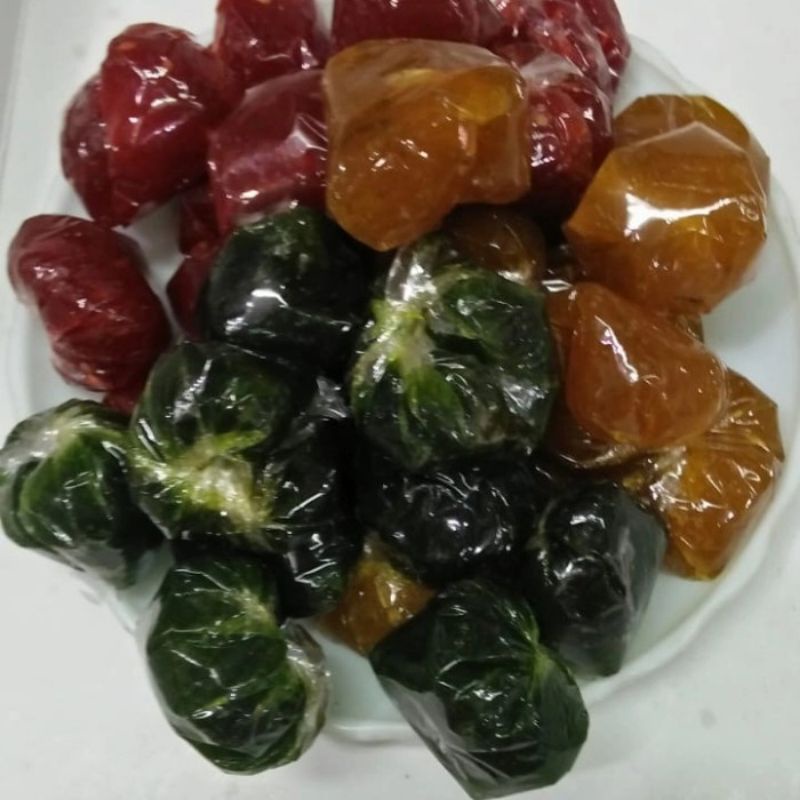 Jual dodol buah mix rasa melon rasa nanas rasa strawbery 500gram ...