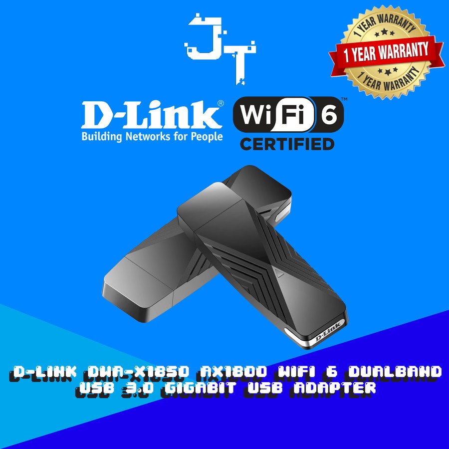 Jual D LINK DWA X1850 AX1800 WiFi 6 USB Adapter   Jakarta Pusat