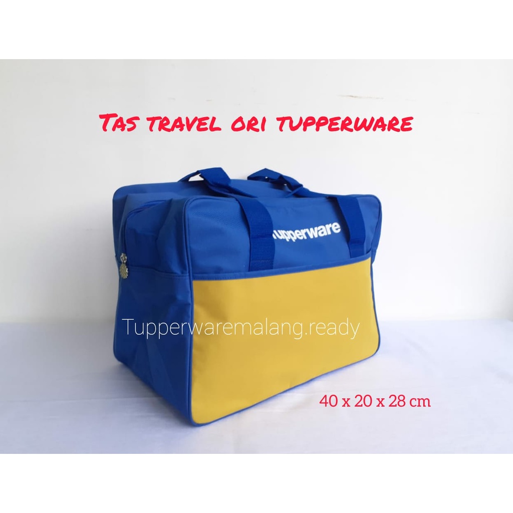 Jual TAS TRAVEL TUPPERWARE ORIGINAL 100 KIT BAG MISS BELLE T FOR 2