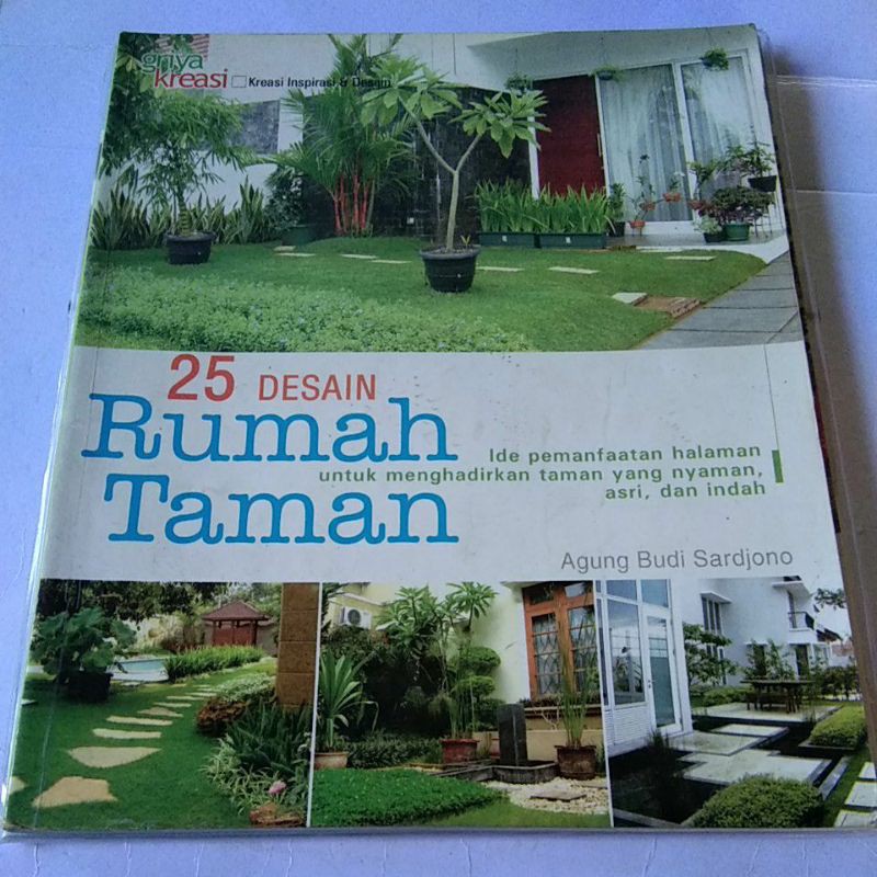 Jual Buku Arsitek - 25 Desain Rumah Taman | Shopee Indonesia