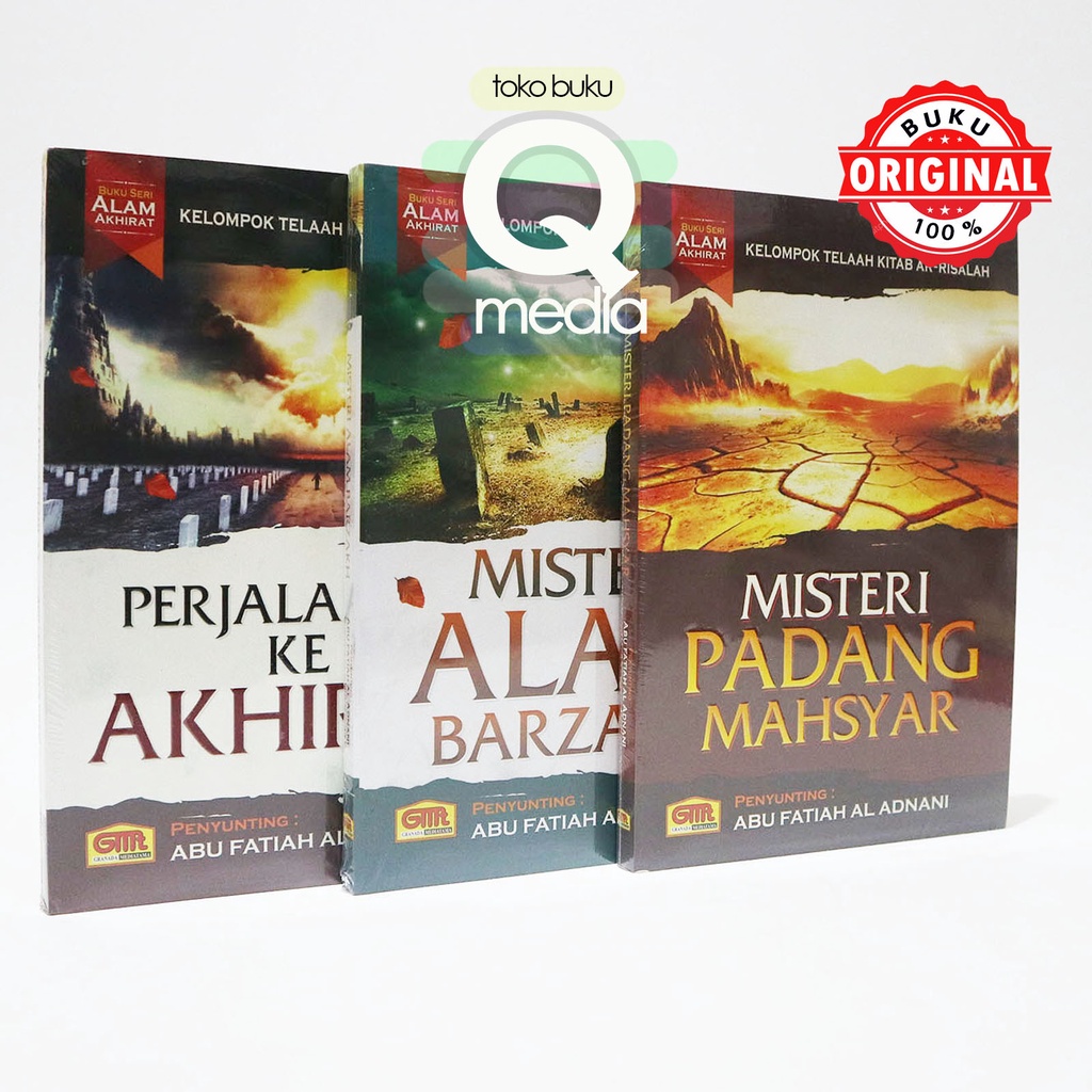 Jual Seri Buku Alam Akhirat Isi 3buku Granada Misteri Alam Barzah