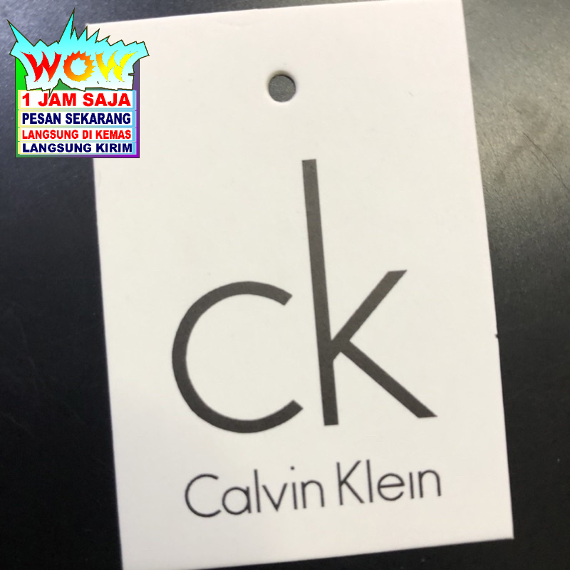 Jual CK CALVIN KLEIN PRICE TAG BARCODE SUPER PREMIUM CO 1X DI KIRIM ...