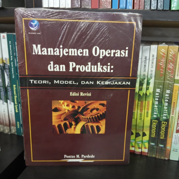 Jual BUKU MANAJEMEN OPERASI DAN PRODUKSI - PONTAS M PARDEDE | Shopee ...