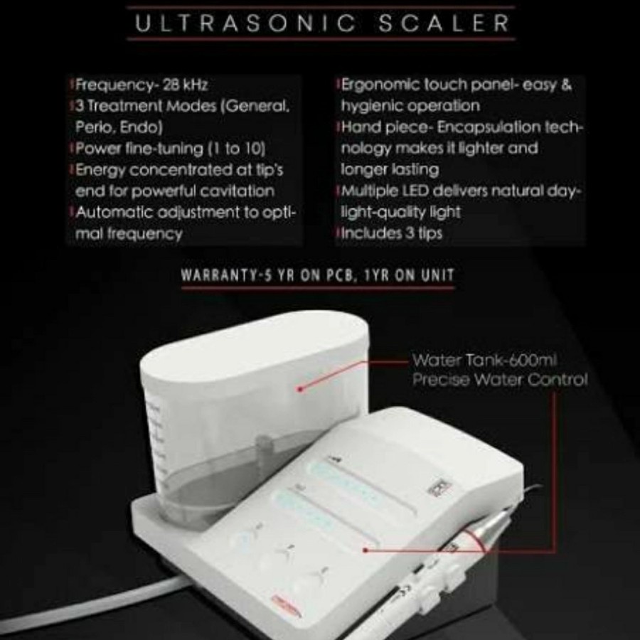 Jual Dental Scaler LED Plus Tabung air Scaller Skaler Led portable ...