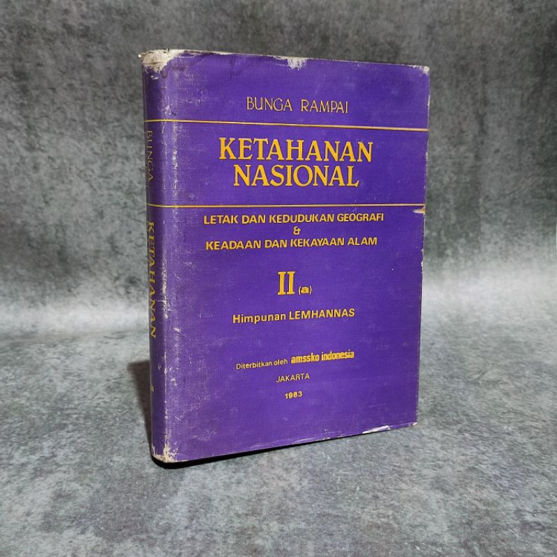 Jual Buku Ketahanan Nasional Kedudukan Geografi Kekayaan Alam Original Hc Shopee Indonesia 9710