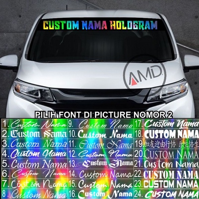 Jual Stiker Custom kaca mobil Sticker Mobil Stiker mobil Custom ...