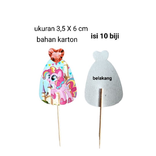 Jual topper toper hiasan kue cupcake cup cake nasi tumpeng puding happy