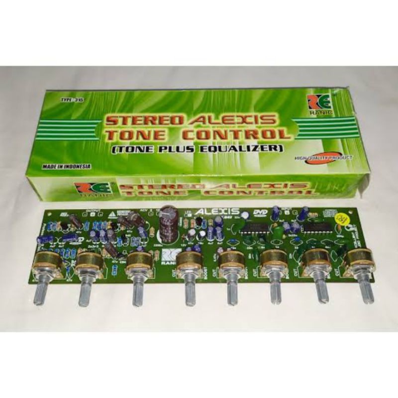 Jual Kit Tone Control Stereo Alexis Tone Plus Equalizer Shopee Indonesia