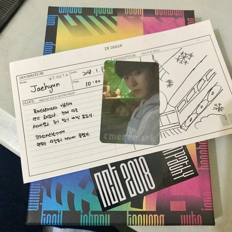 Jual nct album empathy dream set (pc doyoung + diary jaehyun) Shopee Indonesia