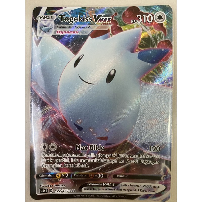 Jual Togekiss VMax RRR Pokemon TCG Indonesia | Shopee Indonesia