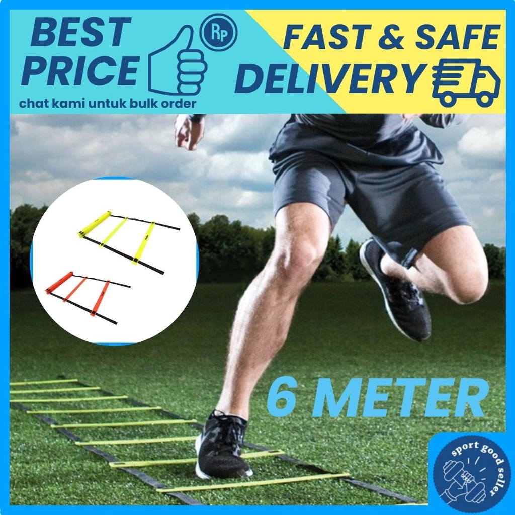 Jual Agility Ladder Set ROX 6M Tangga Kelincahan | Shopee Indonesia