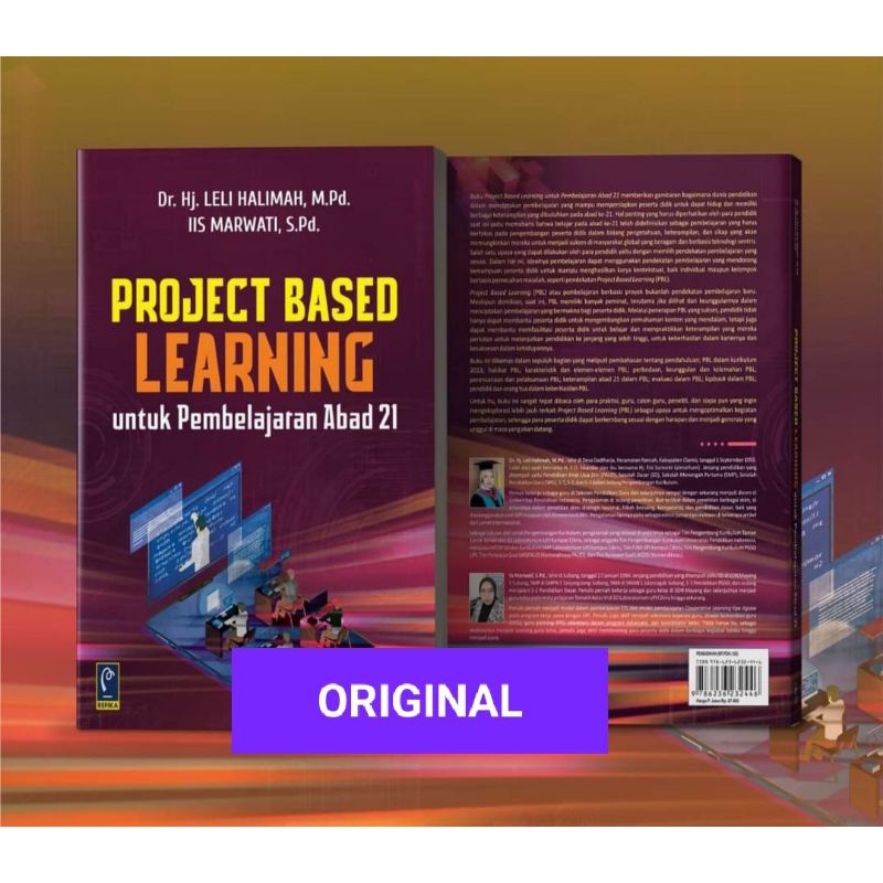 Jual BUKU PROJECT BASED LEARNING Untuk Pembelajaran Abad 21. Dr. Hj ...