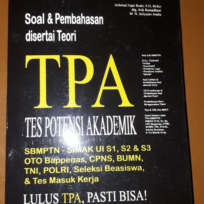 Jual Liaad | Buku Soal&Pembahasan Disertai Teori Tpa Tes Potensi ...