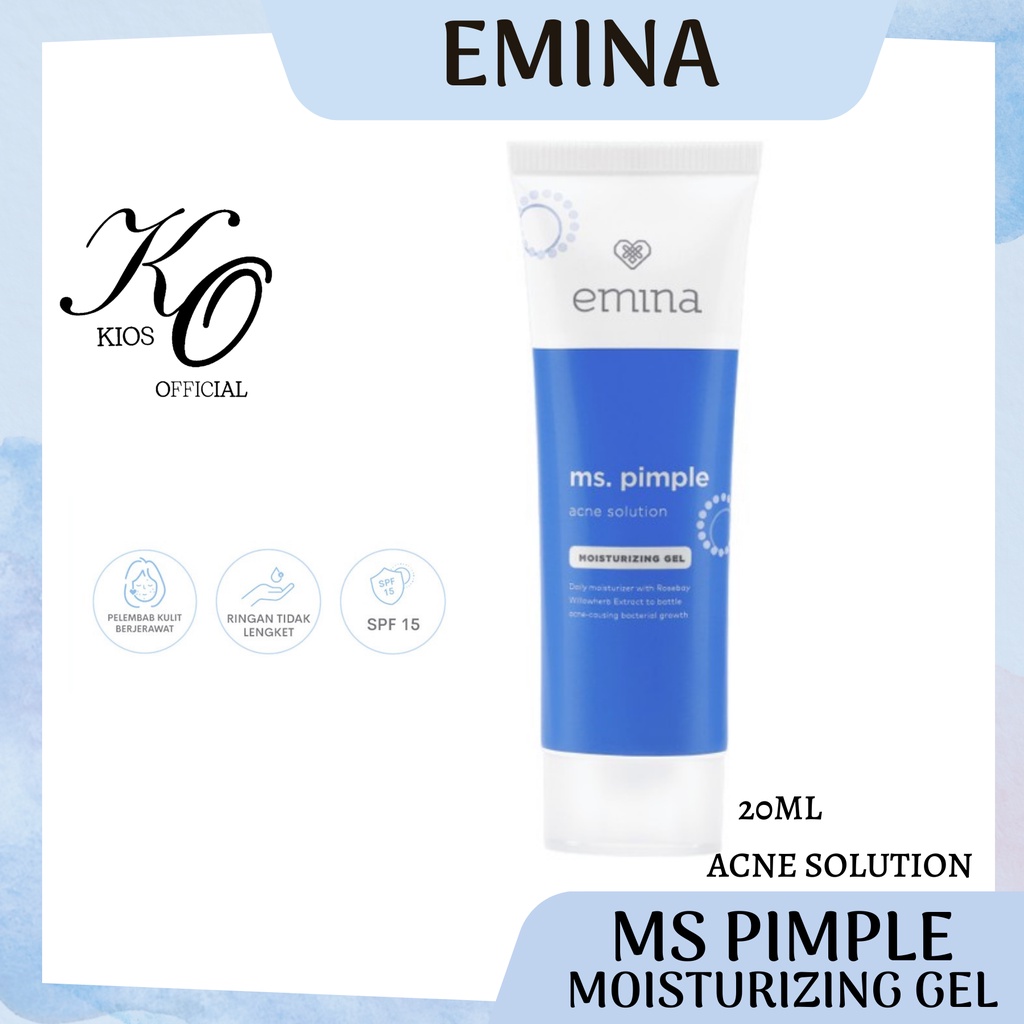Jual Emina Ms Pimple Acne Solution Series Calming Gel Exfoliating