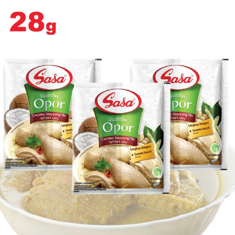 Jual Sasa bumbu instan rendang & opor - bumbu masak instan rendang opor ...