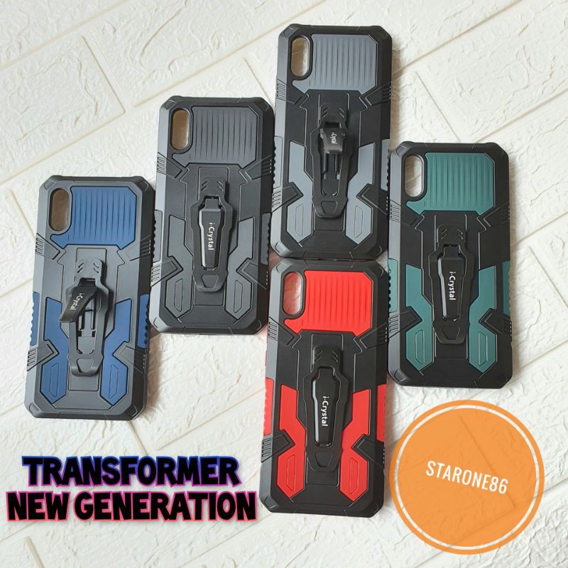 Jual Case Armor Xiaomi Redmi 8/8a Pro 2 in 1 Transformer New Generation ...