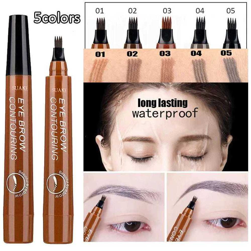 Jual Pensil Alis Tahan Lama Dan Tahan Air Suake Microblading Eyebrow Pensil Alis Waterproof 