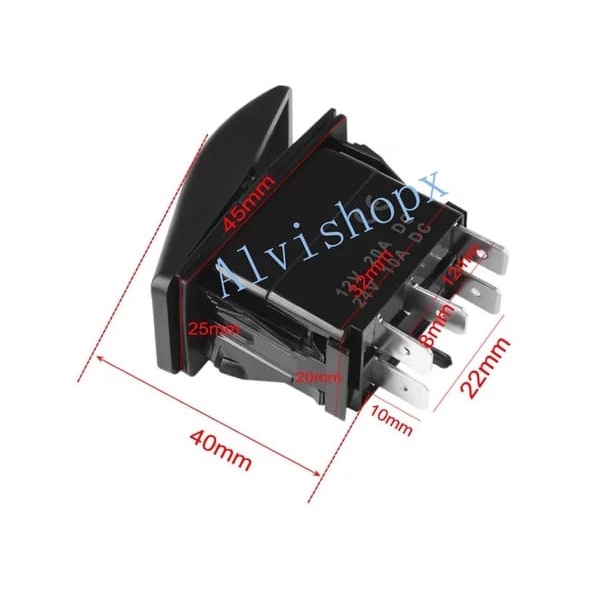 Jual DRL Rocker Switch Toyota Hard Top Land Cruiser FJ Series ARB Style ...