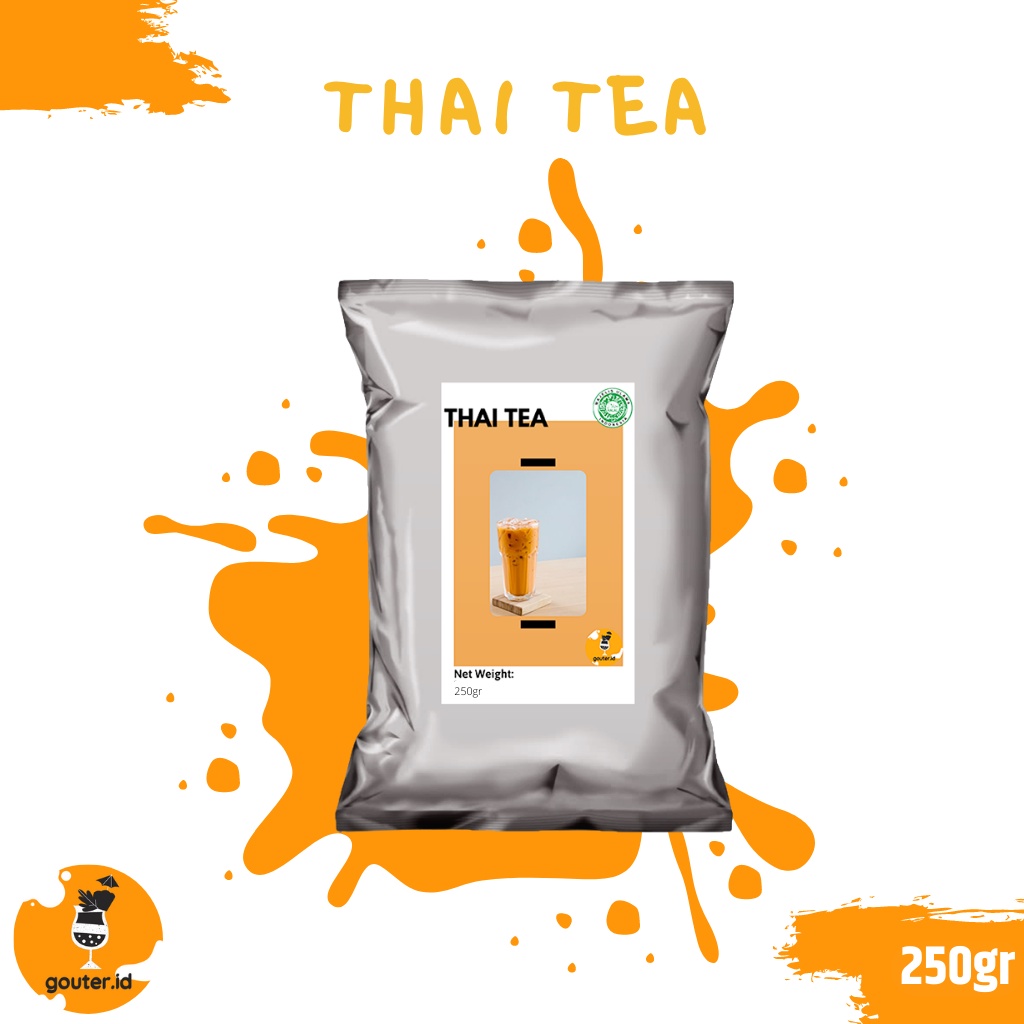 Jual BUBUK MINUMAN RASA THAI TEA 250GR / SERBUK MINUMAN ANEKA RASA ...