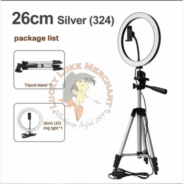Lampu RingLight Dan Tripod Ring Light 3 Mode Tiktok Youtube Instagram Video Vlog