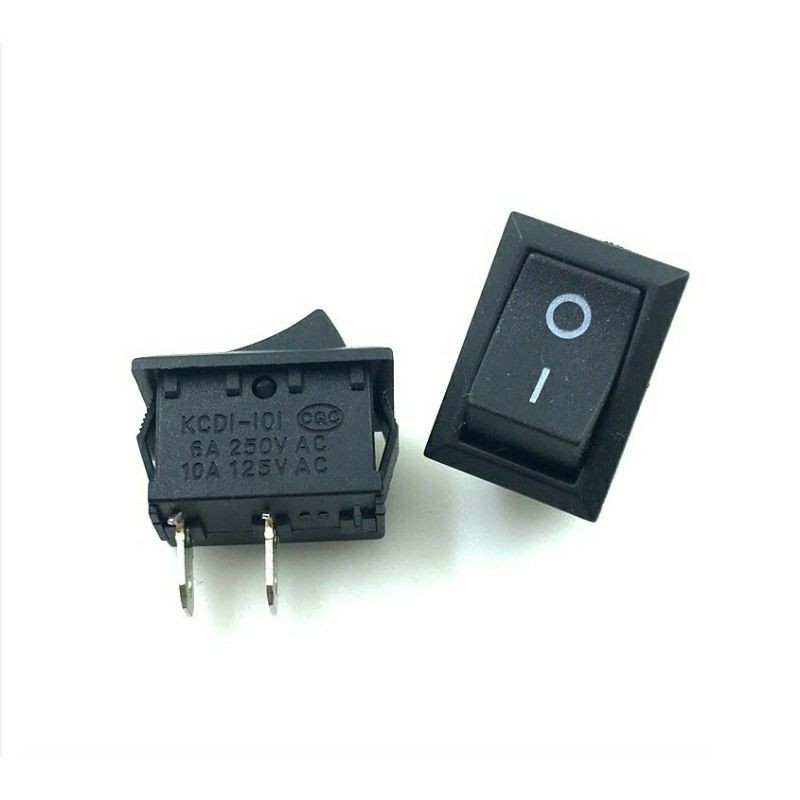 Jual Saklar Rocker Switch On - Off 2 Kaki Pin | Shopee Indonesia