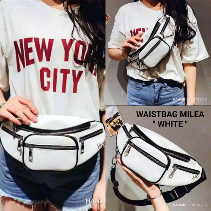 Waist bag kulit branded hot sale