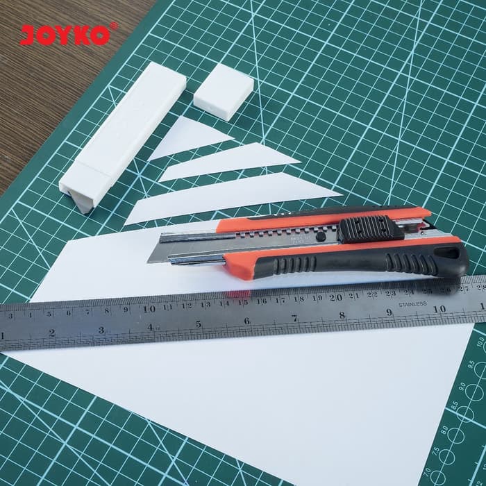 Cutter Blade Refill Isi Pisau Pemotong Joyko L-150 1 Tube 5 Pcs (4)