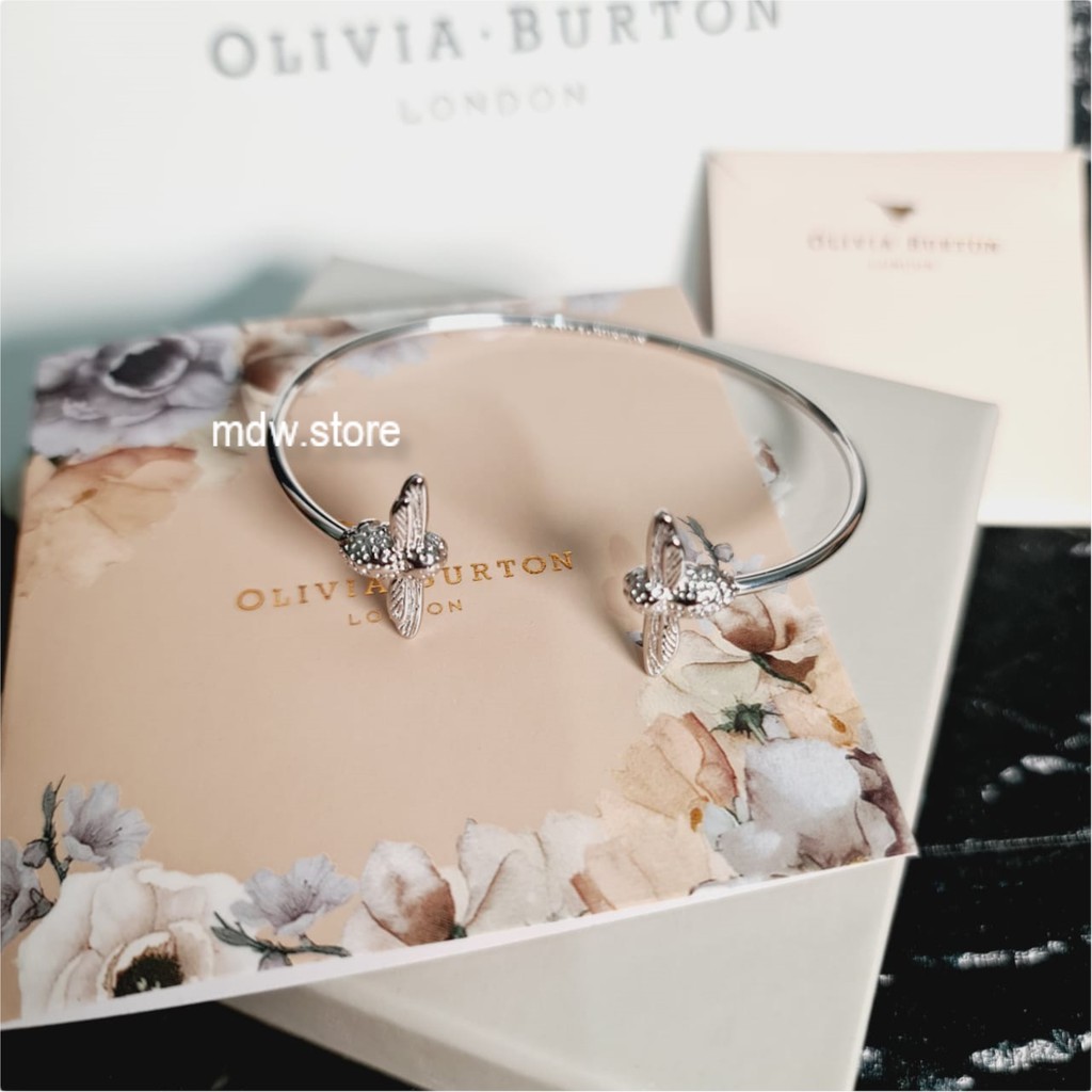 Jual Gelang Olivia Burton Gelang OB Bee Bee Silver Shopee Indonesia