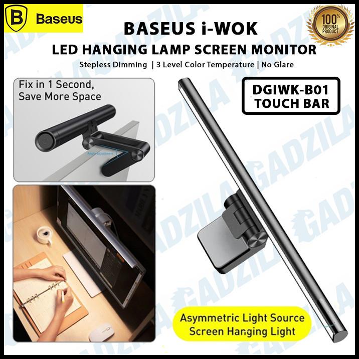 Jual Baseus I Wok Lampu Layar Led Monitor Komputer Screen Hanging Lamp Baca Shopee Indonesia