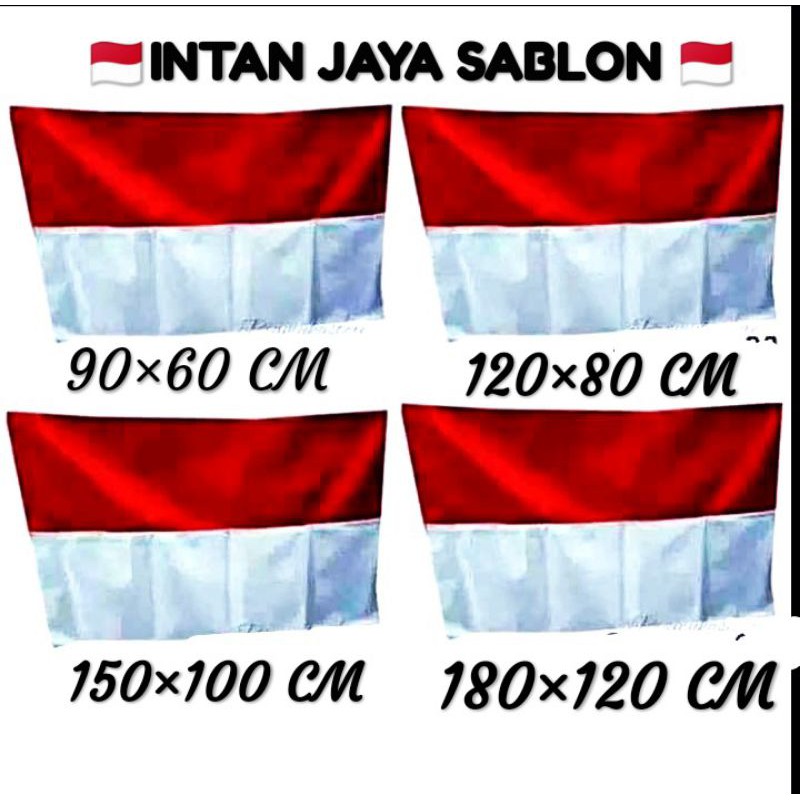 Jual Bendera Merah Putih Berbagai Macam Ukuran Bendera Umbul2 Merah Putih Shopee Indonesia