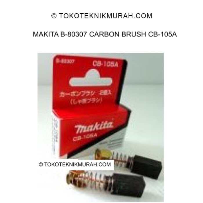 2-Pack Carbon Brush Set CB-500 / CB-501 – Compatible With Makita LS0815F Compound Miter Saw – Replaces JM23500117