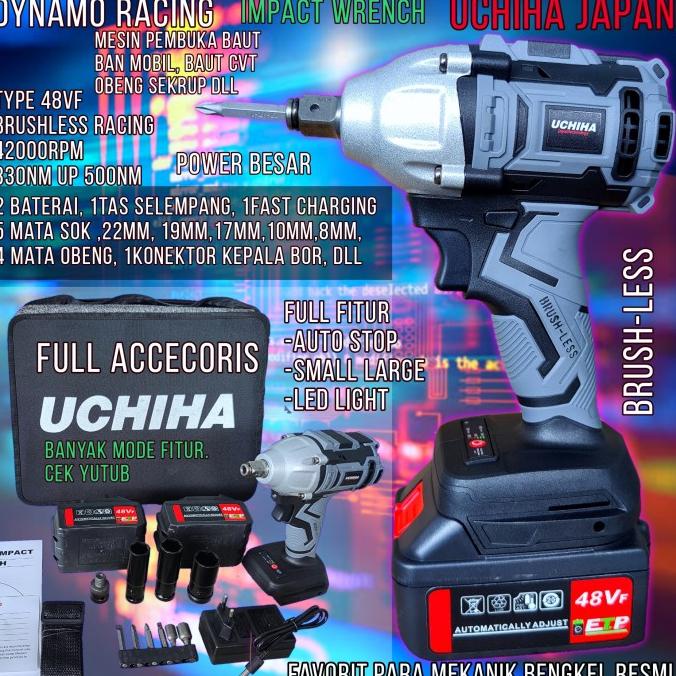 Jual Mesin Cordless Drill Impact Wrench Model Makita Bosch Pembuka Baut