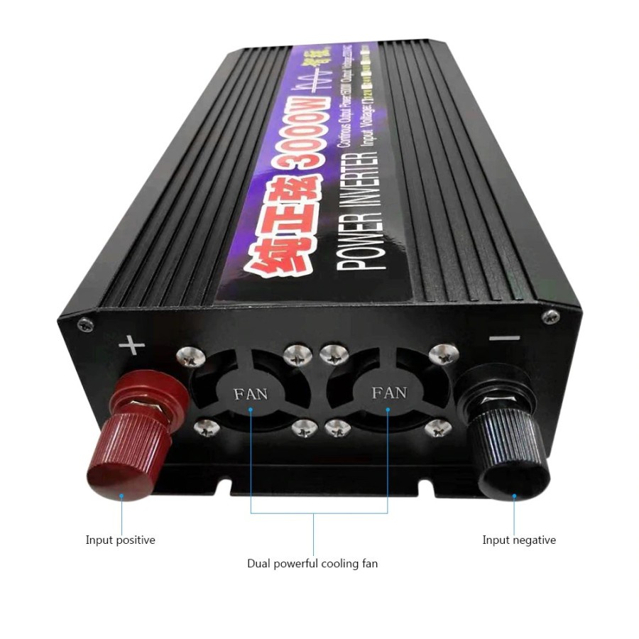Jual Power Inverter Solar Panel PLTS PSW Pure Sine Wave 3000 Watt 12 ...