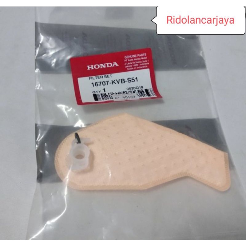 Jual SARINGAN BENSIN FILTER SET BEAT FI ESP 16707-KVB-S51 ORIGINAL ...