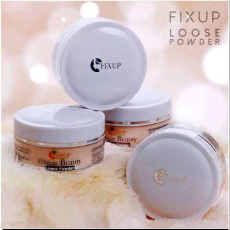 Jual fixup ultimate loose powder by ourcitrus | Shopee Indonesia