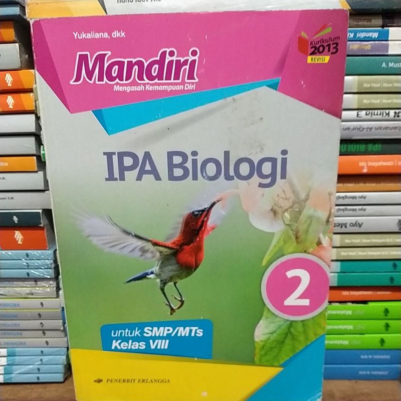 Jual Mandiri IPA Biologi Untuk SMP Kelas 8 Erlangga | Shopee Indonesia