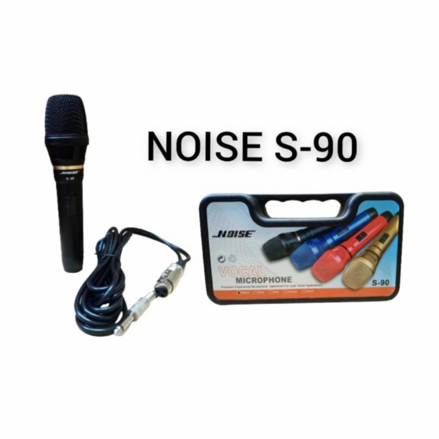 Jual COD Microphone NOISE S-90 Mic Kabel Mikrofon Suara vocal empuk ...