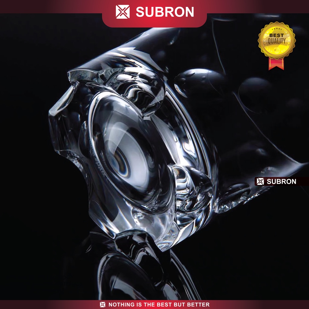Jual SUBRON Roulette Spin Glass 270ml Kaca Gelas Kristal Putar Bar ...