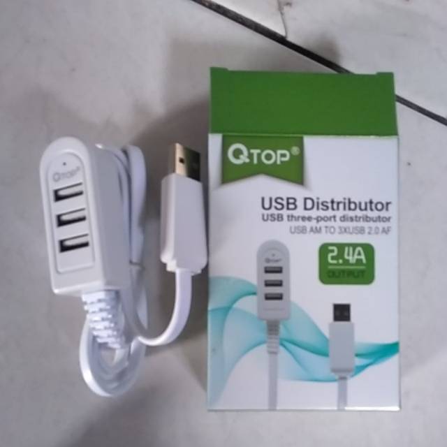 Jual USB Distributor 3 port 2,4A | Shopee Indonesia