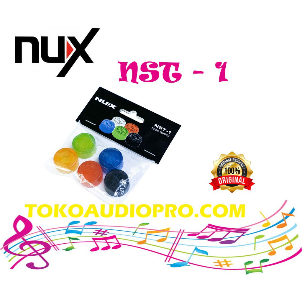 Jual Nux NST1 Pedal Topper NST-1 Nux NST1 Pedal Topper Footswitch Caps ...