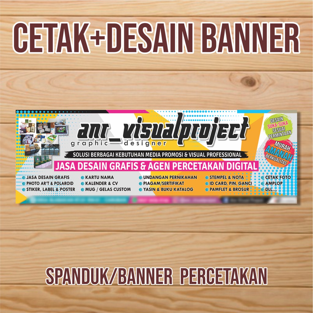 Jual Desain Cetak Banner Spanduk Segala Macam Desain Shopee