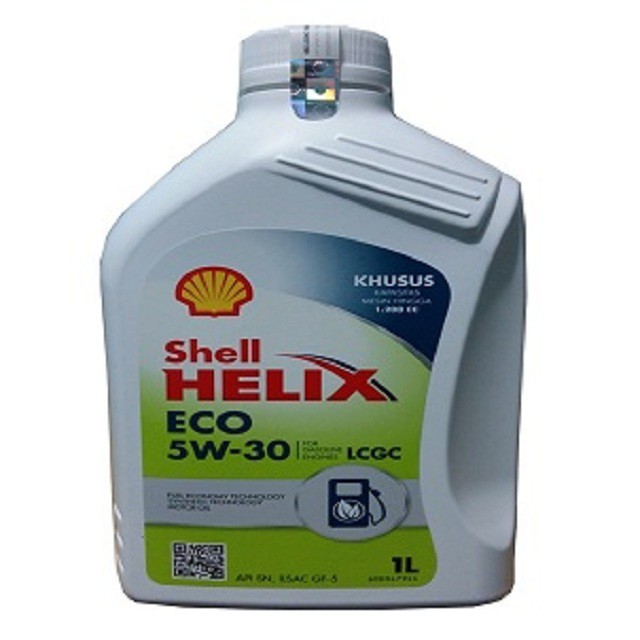 Jual Shell Helix Eco Synthetic W Original Liter Oli Mobil Lcgc