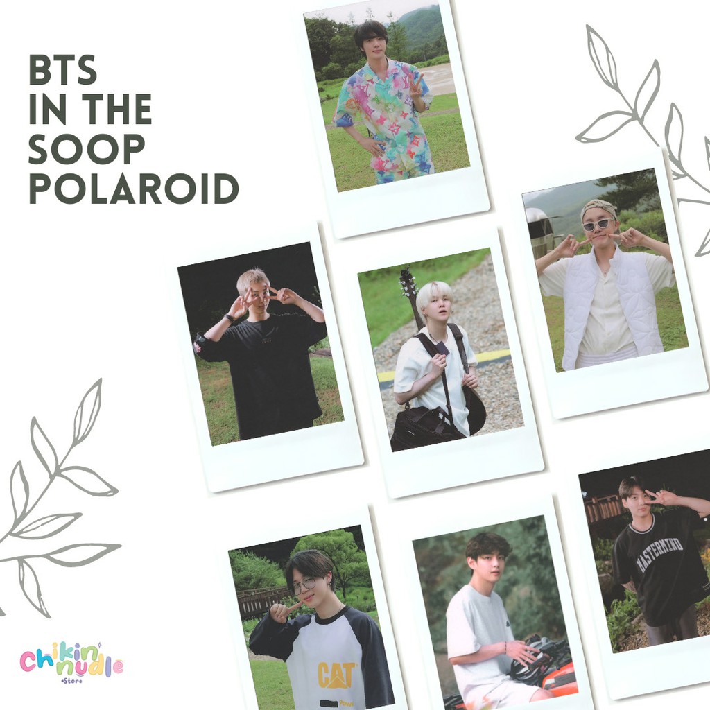 Jual BTS In The Soop Polaroid Series Unofficial Shopee Indonesia