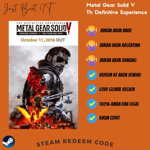 Jual Metal Gear Solid V 5 Definitive Edition PC Games Global Personal ...