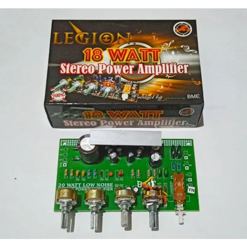 Jual Legion Power Amplifier Stereo IC LA4440 Shopee Indonesia