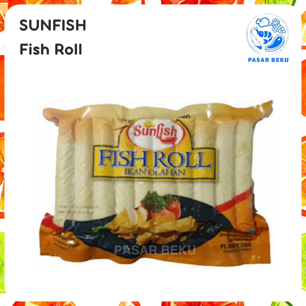Jual (Khusus AREA SUMBAR) Fish Roll Sunfish 500 Gram Jajanan HIts
